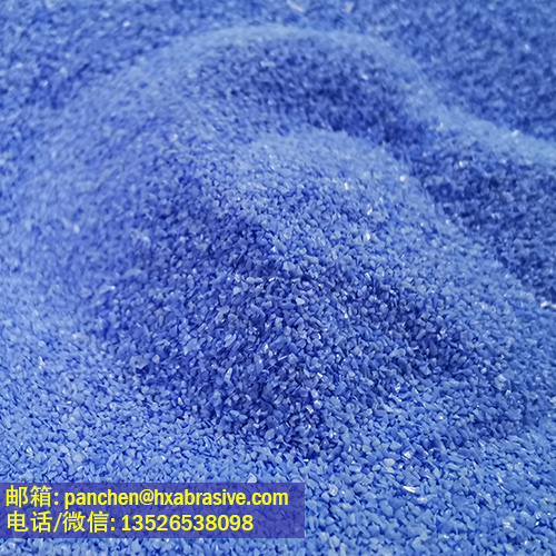 Electrofused corundum blue蓝色刚玉砂F30 F36 F46