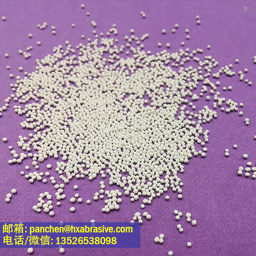 研磨陶瓷珠Z系列陶瓷砂用于航空钛合金起落架喷丸强化